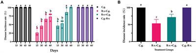 Combined transcriptomic and metabolomic analysis of the mechanism by which Bacillus velezensis induces resistance to anthracnose in walnut